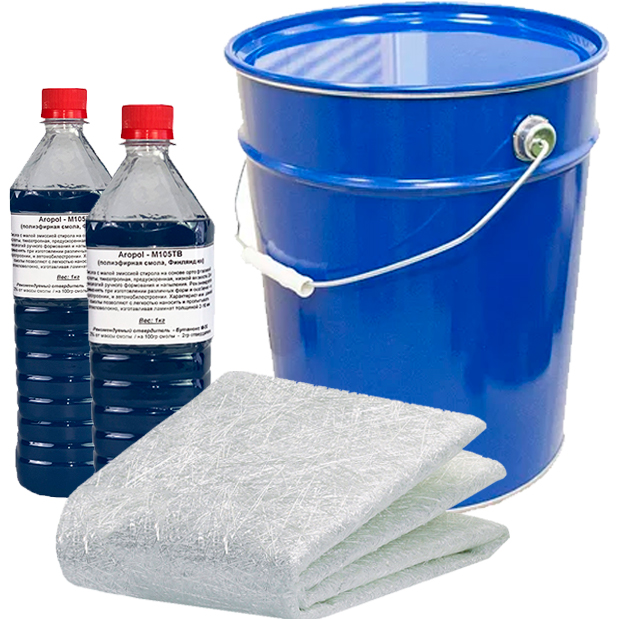 Смола и стекломат